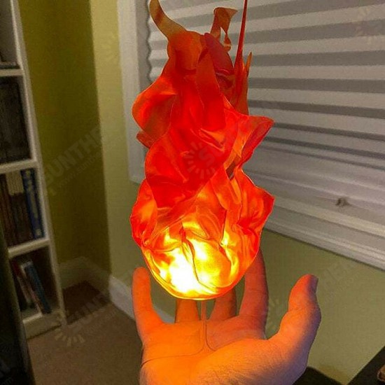 LED Ghost Fire Halloween Anime Dress Up Glowing Palm Flame Horror Atmosphere Ghost Fire Lamp Floating Fireball Props Lamp Decor