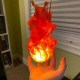 LED Ghost Fire Halloween Anime Dress Up Glowing Palm Flame Horror Atmosphere Ghost Fire Lamp Floating Fireball Props Lamp Decor