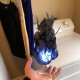 LED Ghost Fire Halloween Anime Dress Up Glowing Palm Flame Horror Atmosphere Ghost Fire Lamp Floating Fireball Props Lamp Decor