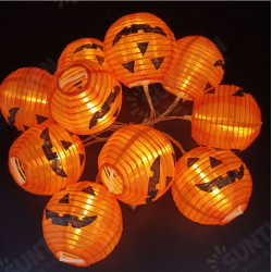 LED Halloween Pumpkin String Lights Solar/Battery Power Party Decor Waterproof LED Halloween Pumpkin String Lights Solar/Battery Power Party Decor Waterproof