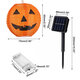 LED Halloween Pumpkin String Lights Solar/Battery Power Party Decor Waterproof LED Halloween Pumpkin String Lights Solar/Battery Power Party Decor Waterproof