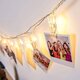 LED Photo Clip Light 10/20/30/40LED Home Decor Holiday Decor String Lights For Bedding Wedding Festival