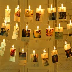 LED Photo Clip Light 10/20/30/40LED Home Decor Holiday Decor String Lights For Bedding Wedding Festival LED Photo Clip Light 10/20/30/40LED Home Decor Holiday Decor String Lights For Bedding Wedding Festival
