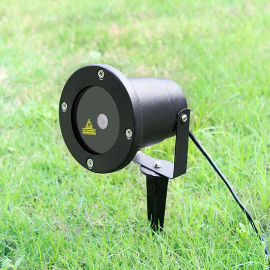 LED R&G Remote Garden Waterproof Snow Projector Landscape Stage Lighting