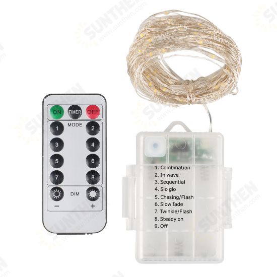 LED String Light Remote Control USB 10M 100LED for Christmas Festival Wedding Party Garland Decor LED String Light Remote Control USB 10M 100LED for Christmas Festival Wedding Party Garland Decor