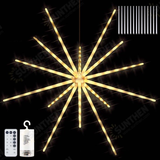 LED String Lights Hanging Starburst Lamp DIY Firework Stream Lights Christmas Garland Festival Decor Remote Twinkle Lights LED String Lights Hanging Starburst Lamp DIY Firework Stream Lights Christmas Garland Festival Decor Remote Twinkle Lights