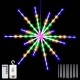 LED String Lights Hanging Starburst Lamp DIY Firework Stream Lights Christmas Garland Festival Decor Remote Twinkle Lights LED String Lights Hanging Starburst Lamp DIY Firework Stream Lights Christmas Garland Festival Decor Remote Twinkle Lights