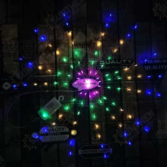 LED String Lights Hanging Starburst Lamp DIY Firework Stream Lights Christmas Garland Festival Decor Remote Twinkle Lights LED String Lights Hanging Starburst Lamp DIY Firework Stream Lights Christmas Garland Festival Decor Remote Twinkle Lights