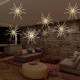 LED String Lights Hanging Starburst Lamp DIY Firework Stream Lights Christmas Garland Festival Decor Remote Twinkle Lights