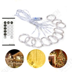 LED Window Curtain Lights USB Waterproof Fairy String Lights Christmas Twinkle Lights Backdrop Patio and Wall Decorations - 8 Modes without Hook LED Window Curtain Lights USB Waterproof Fairy String Lights Christmas Twinkle Lights Backdrop Patio and Wall Decorations - 8 Modes without Hook