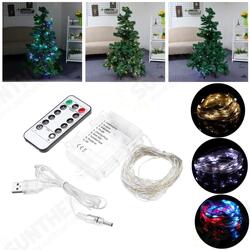 5M 10M USB Battery Powered LED Fairy String Light with Remote Control for Christmas Holiday 5M 10M USB Battery Powered LED Fairy String Light with Remote Control for Christmas Holiday