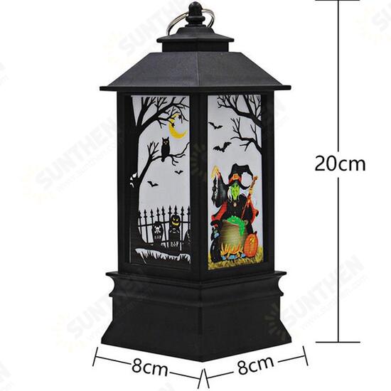Battery Powered Hanging Lantern Holiday Light Pumpkin Flame Lamp for Halloween Decor DC4.5V Battery Powered Hanging Lantern Holiday Light Pumpkin Flame Lamp for Halloween Decor DC4.5V
