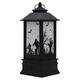 Battery Powered Hanging Lantern Holiday Light Pumpkin Flame Lamp for Halloween Decor DC4.5V