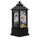 Battery Powered Hanging Lantern Holiday Light Pumpkin Flame Lamp for Halloween Decor DC4.5V