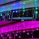 Multi 3.5M 100SMD Five-Pointed Star LED String Curtain Lights Christmas Lights Xmas Wedding Decor 110V