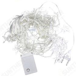 Multi 3.5M 100SMD Five-Pointed Star LED String Curtain Lights Xmas Wedding Decor 220V Multi 3.5M 100SMD Five-Pointed Star LED String Curtain Lights Xmas Wedding Decor 220V