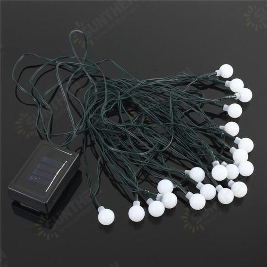 Multi-Color Solar Power 20LED Light Fairy String Lamp Garden Xmas Wedding Decoration Multi-Color Solar Power 20LED Light Fairy String Lamp Garden Xmas Wedding Decoration