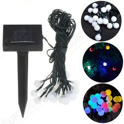 Multi-Color Solar Power 20LED Light Fairy String Lamp Garden Xmas Wedding Decoration Multi-Color Solar Power 20LED Light Fairy String Lamp Garden Xmas Wedding Decoration
