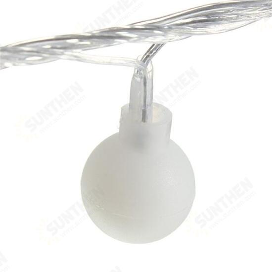 New 20m 200 LED Colourful Ball String Fairy Light Wedding Party Christmas Garden Decor