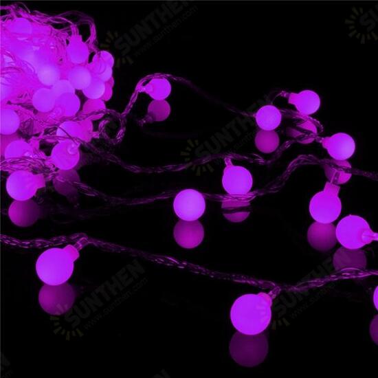 New 20m 200 LED Colourful Ball String Fairy Light Wedding Party Christmas Garden Decor New 20m 200 LED Colourful Ball String Fairy Light Wedding Party Christmas Garden Decor