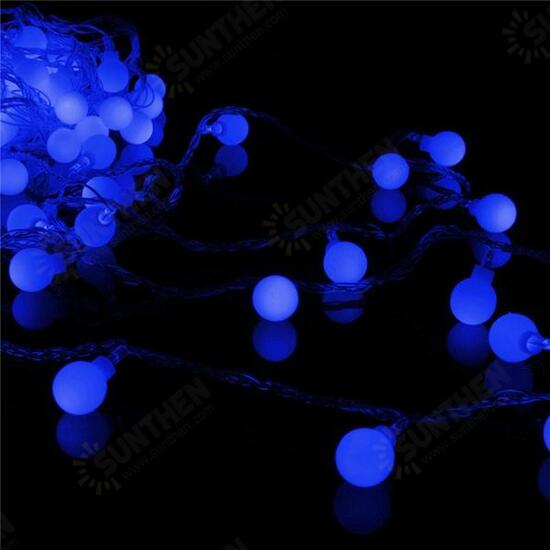 New 20m 200 LED Colourful Ball String Fairy Light Wedding Party Christmas Garden Decor New 20m 200 LED Colourful Ball String Fairy Light Wedding Party Christmas Garden Decor