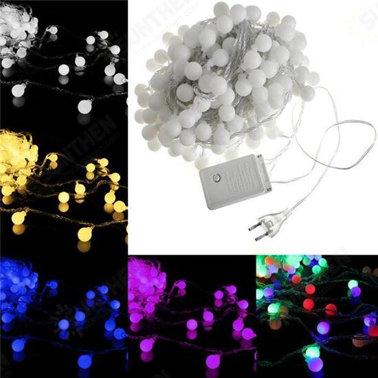 New 20m 200 LED Colourful Ball String Fairy Light Wedding Party Christmas Garden Decor New 20m 200 LED Colourful Ball String Fairy Light Wedding Party Christmas Garden Decor