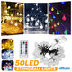 Outdoor 9.5M 50LEDs String Ball Light Remote Control 8 Modes Waterproof Garden Party Wedding Christmas Decor