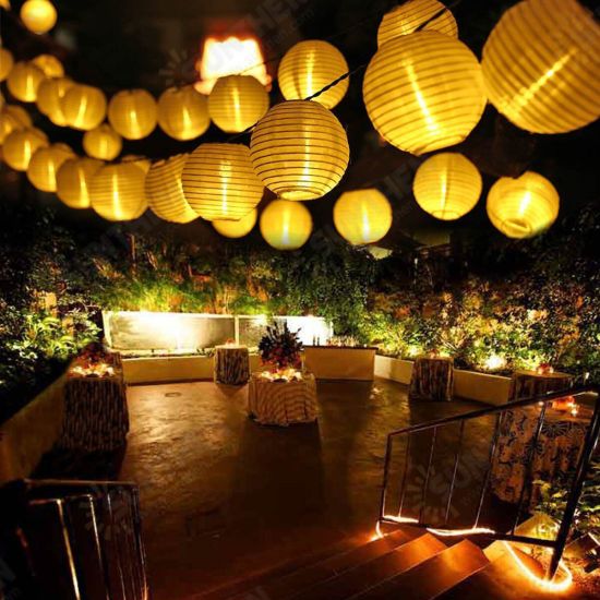 Outdoor Lantern Solar String Fairy Lights 10/20/30 LED For Party Wedding Decor Outdoor Lantern Solar String Fairy Lights 10/20/30 LED For Party Wedding Decor