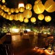 Outdoor Lantern Solar String Fairy Lights 10/20/30 LED For Party Wedding Decor