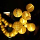 Outdoor Lantern Solar String Fairy Lights 10/20/30 LED For Party Wedding Decor Outdoor Lantern Solar String Fairy Lights 10/20/30 LED For Party Wedding Decor