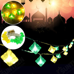 Ramadan Festival LED String Light Battery/USB Version Eid Mubarak Decorative Holiday Light Ramadan Festival LED String Light Battery/USB Version Eid Mubarak Decorative Holiday Light