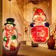 Santa Claus LED Suction Cup Window Hanging Light Christmas Atmosphere Scene Festival Decorative Lamp Christmas Decorations Clearance Christmas Lights