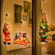 Santa Claus LED Suction Cup Window Hanging Light Christmas Atmosphere Scene Festival Decorative Lamp Christmas Decorations Clearance Christmas Lights