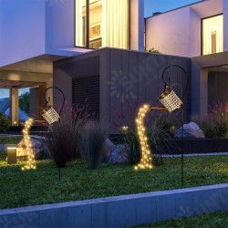 Solar Light Art Lamp Powered LED Fairy Copper Wire Waterproof String Lights Watering Can Outdoor Garden Decoration Solar Light Art Lamp Powered LED Fairy Copper Wire Waterproof String Lights Watering Can Outdoor Garden Decoration