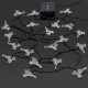 Solar Power 20 LED String Strip Lights Party Wedding Outdoor Tree Decor Lamp 5M