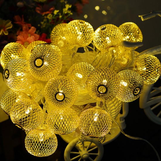 Solar Power 4.5m 20LED Waterproof Fairy Holiday Light String Garden Wedding Party Christmas Decor
