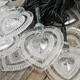 Solar Power 8 Modes 20 LED Heart Shape String Light Outdoor Garden Wedding Party Holiday Decor Lamp