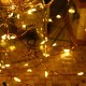 Solar Powered 100 LED Christmas Tree Fairy String Wedding Party Light Warm White Pure White Lamp