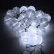 Solar Powered 30LED Fairy String Light White Shell Lantern Xmas Wedding Garden Lamp