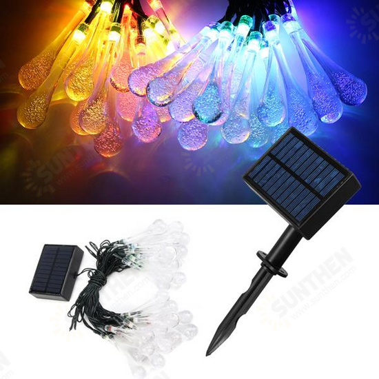 Solar Powered 30LEDs 8 Modes Fairy String Lights for Indoor Outdoor Christmas Garden Patio Party Solar Powered 30LEDs 8 Modes Fairy String Lights for Indoor Outdoor Christmas Garden Patio Party