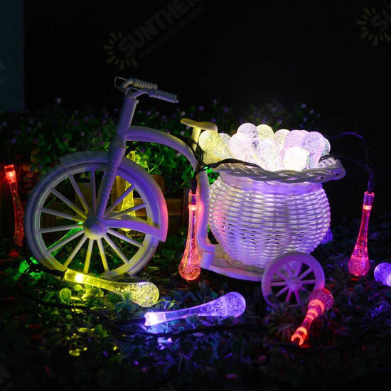 Solar Powered 30LEDs 8 Modes Fairy String Lights for Indoor Outdoor Christmas Garden Patio Party Solar Powered 30LEDs 8 Modes Fairy String Lights for Indoor Outdoor Christmas Garden Patio Party