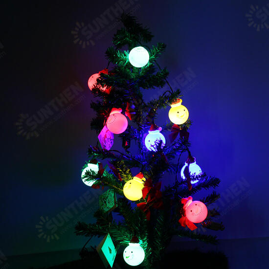Solar Powered 3.5M 20LEDs Snowman Fairy String Light Outdoor Christmas Holiday Decoration Solar Powered 3.5M 20LEDs Snowman Fairy String Light Outdoor Christmas Holiday Decoration