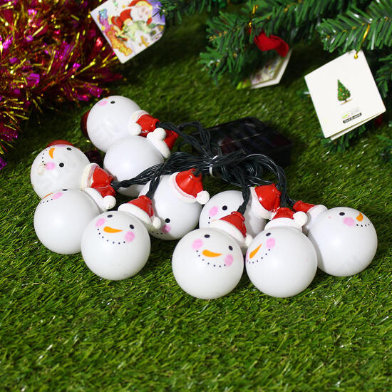 Solar Powered 3.5M 20LEDs Snowman Fairy String Light Outdoor Christmas Holiday Decoration Solar Powered 3.5M 20LEDs Snowman Fairy String Light Outdoor Christmas Holiday Decoration