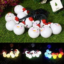 Solar Powered 3.5M 20LEDs Snowman Fairy String Light Outdoor Christmas Holiday Decoration Solar Powered 3.5M 20LEDs Snowman Fairy String Light Outdoor Christmas Holiday Decoration