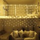 Solar Powered LED Mesh Curtain Fairy String Light Wedding Indoor Outdoor Christmas Garden Party Lamp