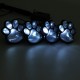 Solar Powered Pure White 4 Dog Animal Paw Print Outdoor LED Fairy String Lights for Garden Solar Powered Pure White 4 Dog Animal Paw Print Outdoor LED Fairy String Lights for Garden