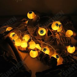 Specter Skeleton Ghost Eyes Pattern Halloween LED String Light Holiday Funny Party Outdoor Indoor Decoration Specter Skeleton Ghost Eyes Pattern Halloween LED String Light Holiday Funny Party Outdoor Indoor Decoration