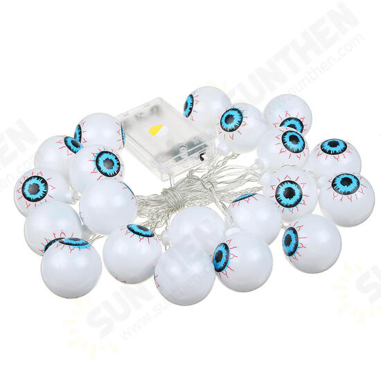 Specter Skeleton Ghost Eyes Pattern Halloween LED String Light Holiday Funny Party Outdoor Indoor Decoration Specter Skeleton Ghost Eyes Pattern Halloween LED String Light Holiday Funny Party Outdoor Indoor Decoration