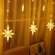 Star Curtain Window String Light LED Fairy Christmas Decorations Lights Holidays Party Wedding Outdoor Garden Lamp Star Curtain Window String Light LED Fairy Christmas Decorations Lights Holidays Party Wedding Outdoor Garden Lamp