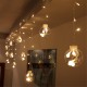 US Plug AC110V LED Curtain String Light Flashing Holiday Lamp for Outdoor Home Garden Wedding Decor US Plug AC110V LED Curtain String Light Flashing Holiday Lamp for Outdoor Home Garden Wedding Decor